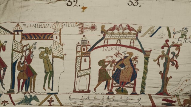 Pourquoi la comète de Halley apparaît à la mauvaise date sur la Tapisserie de Bayeux Pourquoi la comète de Halley apparaît à la mauvaise date sur la Tapisserie de Bayeux