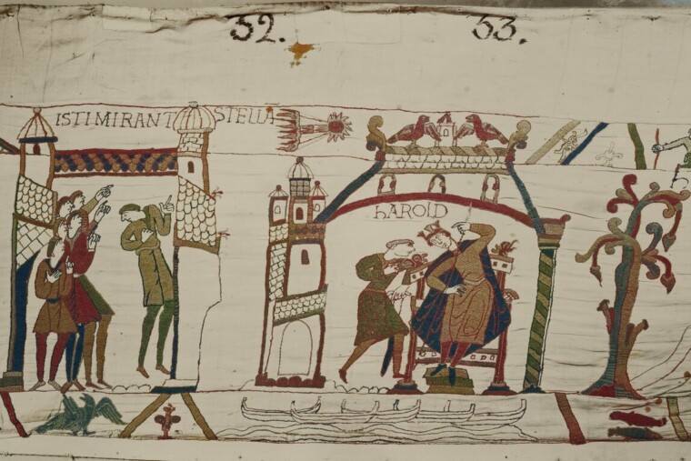 Pourquoi la comète de Halley apparaît à la mauvaise date sur la Tapisserie de Bayeux