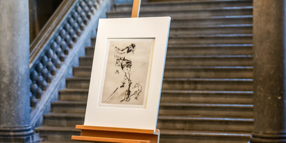 Un Chagall confisqué par les douanes rejoint Besançon
