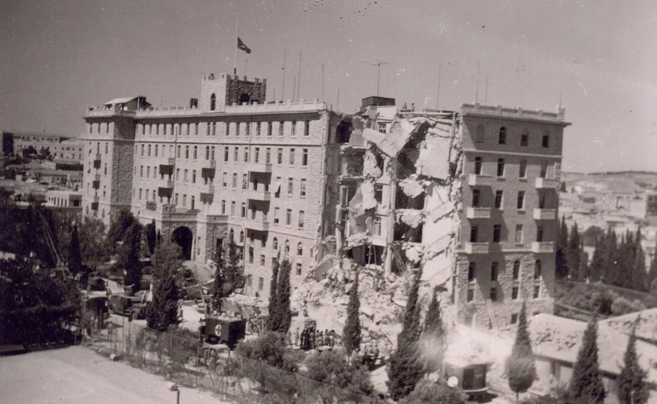 C’était un 22 juillet : Attentat de l’hôtel du Roi David