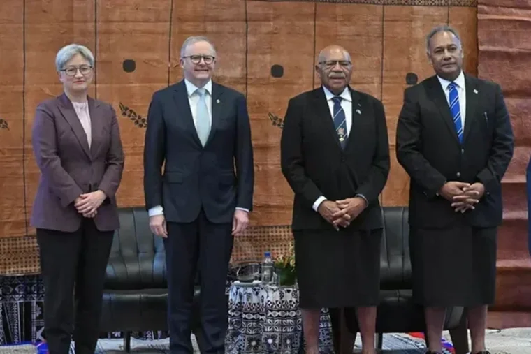 L’Australie et les Fidji renforcent leur alliance avec un traité de défense
