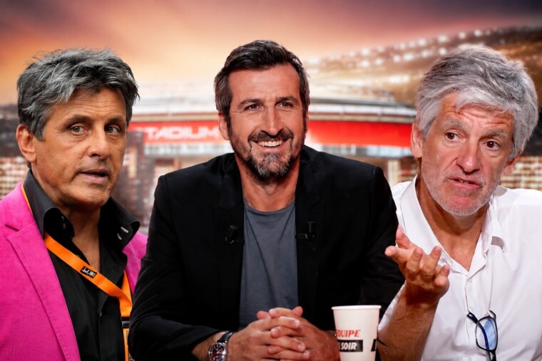 L'Équipe du soir : Johan Micoud, Éric Blanc et Régis Testelin quittent le talk d'Olivier Ménard