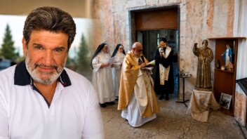 Le cadeau de Sarkis Sarkis à la France : une statue de Saint Charbel inaugurée à Nice