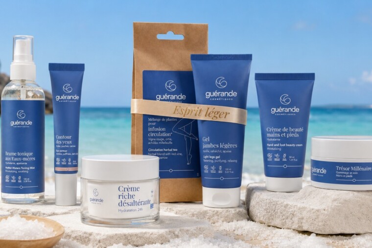 Guérande Cosmétiques : six soins naturels aux minéraux marins pour une peau douce et revitalisée