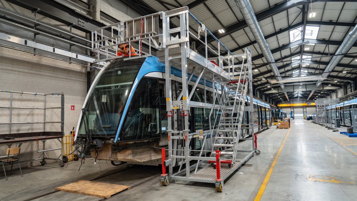 Alstom redonne vie aux trains sur une friche entre Grenoble et Chambéry