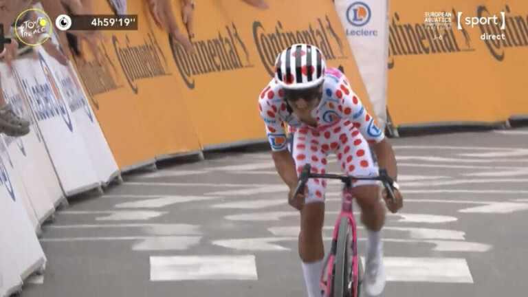 Tour de France : Carapaz triomphe à l’Alpe d’Huez — Tour de France : Carapaz triomphe à l’Alpe d’Huez, Del Toro fait exploser le rêve de podium de Seixas