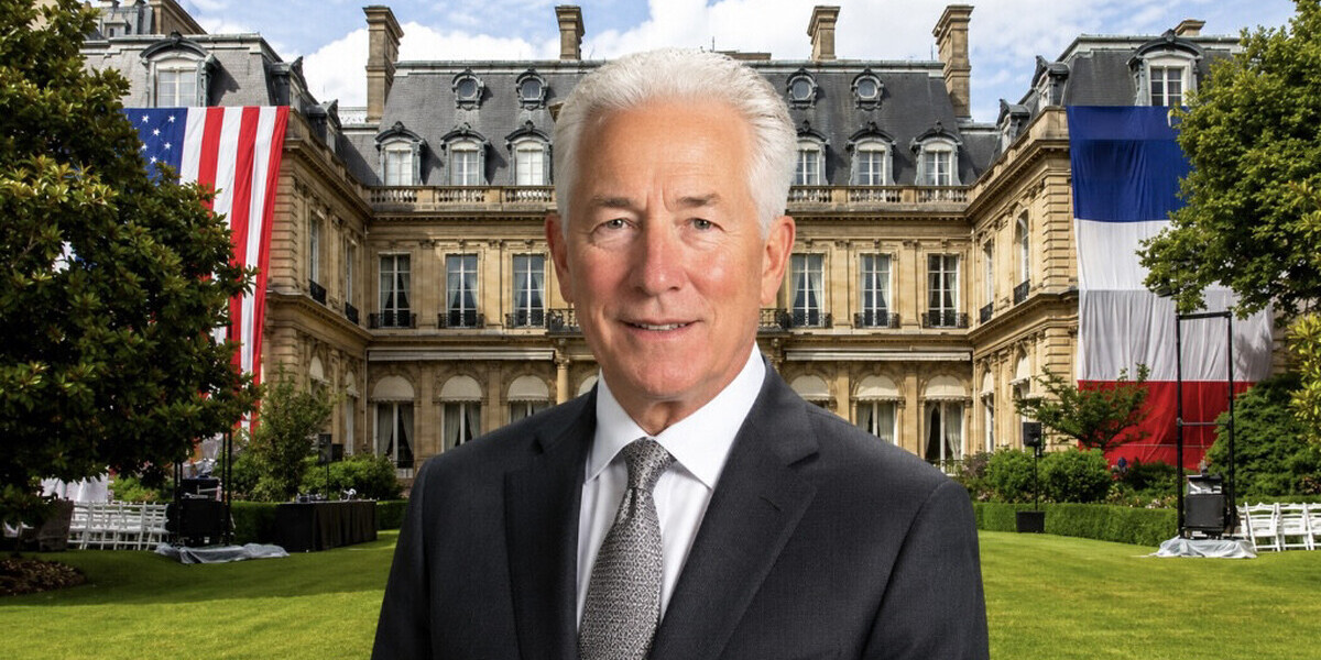 Charles Kushner, ambassadeur des États-Unis en France, 14e personnalité la plus influente de la vie politique française