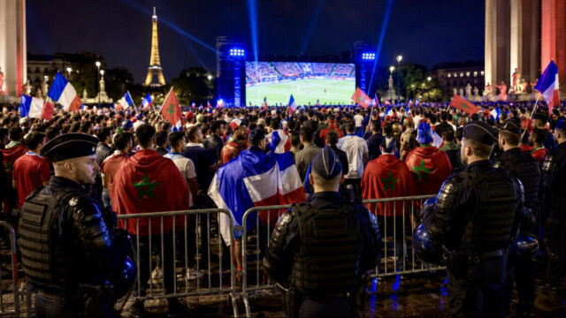 — France-Maroc sous haute tension : plus de 20.000 policiers et gendarmes mobilisés en France — France-Maroc sous haute tension : plus de 20.000 policiers et gendarmes mobilisés en France