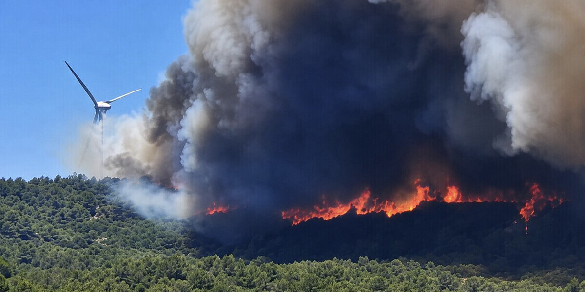 Incendies dans le Sud : 7.000 départs de feu, 8.700 hectares brûlés