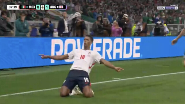 Mondial - L’Angleterre, réduite à 10, élimine le Mexique de «sa» Coupe du monde