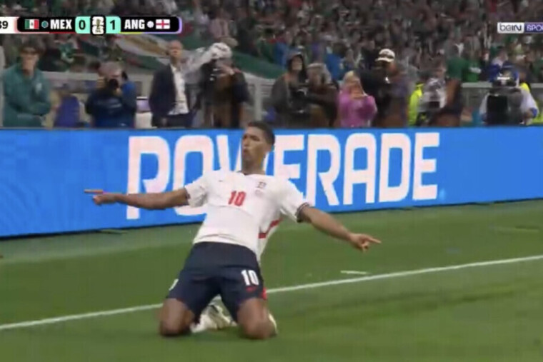 Mondial - L’Angleterre, réduite à 10, élimine le Mexique de «sa» Coupe du monde