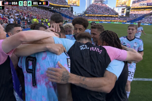 Mondial - La Belgique bat facilement États-Unis. Les trois organisateurs de la Coupe du monde sont éliminés