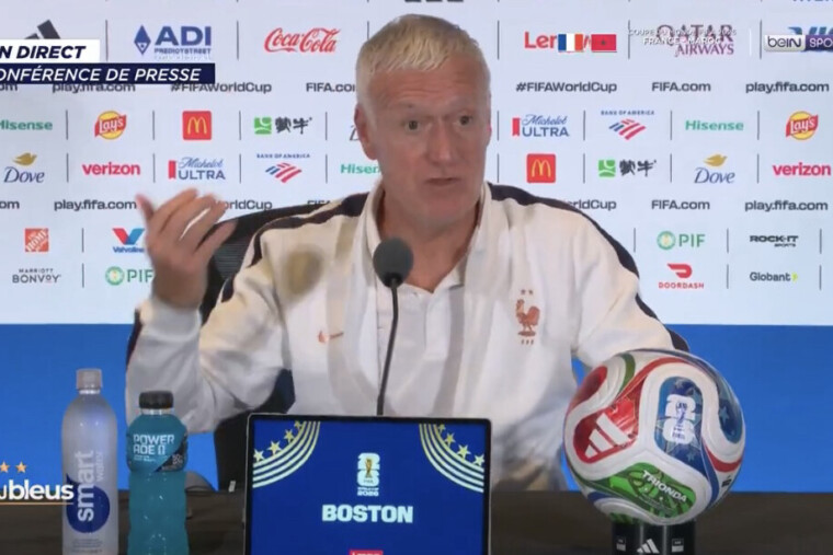 Didier Deschamps annonce que la FIFA maintient le carton jaune de Michael Olise