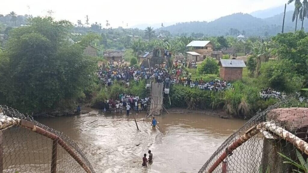 En RDC, l’effondrement d’un pont à Hombo expose les carences d’un territoire minier