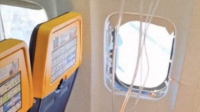 Un hublot se détache en plein vol sur un Ryanair : un passager partiellement aspiré hors de l’avion