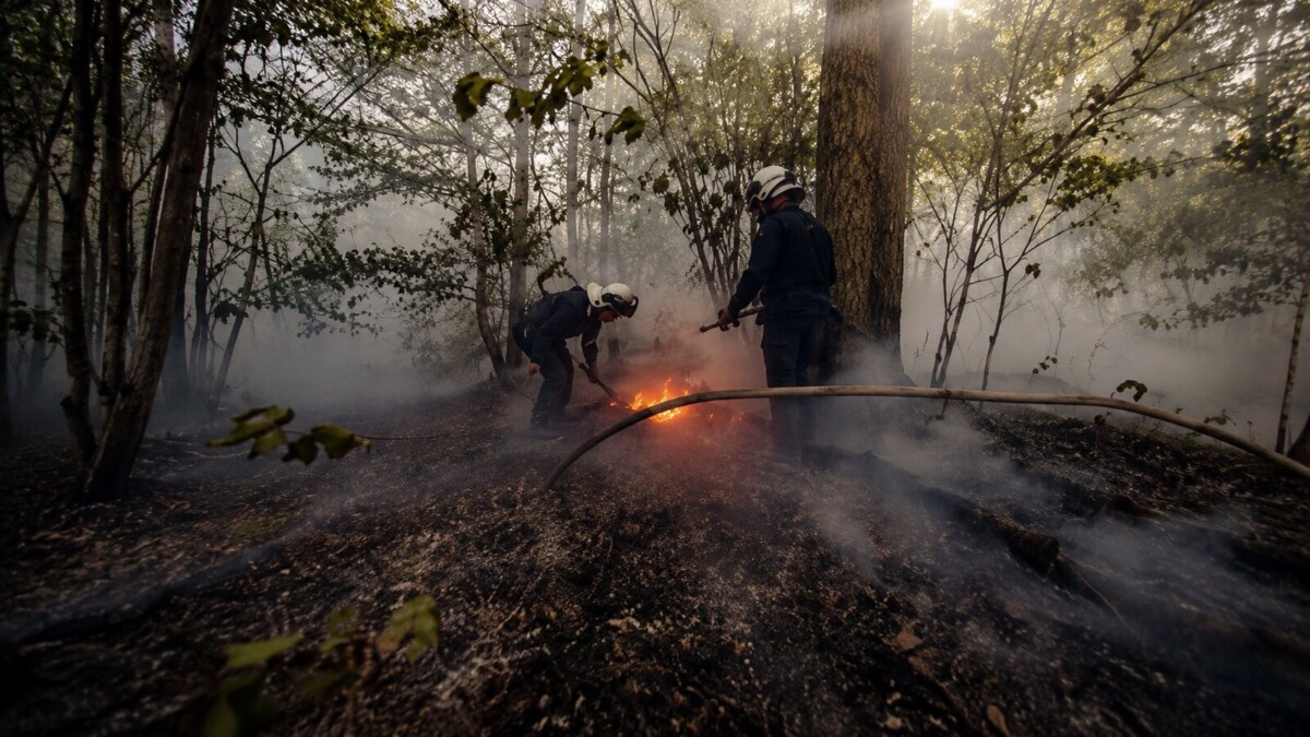Incendie en forêt de Meudon : 2 000 m² de végétation détruits