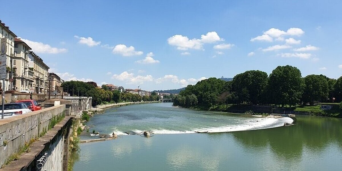 Le Pô envahi par les algues à Turin, des équipes mobilisées pour dégager le fleuve