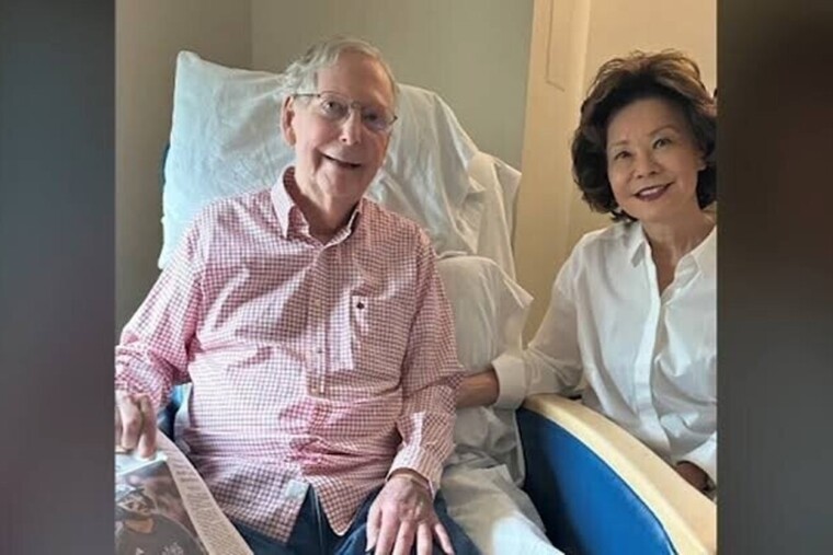 Le sénateur McConnell révèle une chute à l’origine de son hospitalisation après des semaines de silence