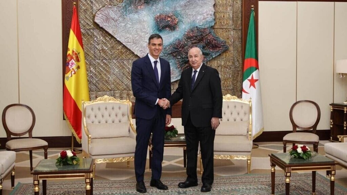 Pedro Sanchez à Alger pour tourner la page de quatre ans de tensions diplomatiques entre l'Algérie et l'Espagne Pedro Sanchez à Alger pour tourner la page de quatre ans de tensions diplomatiques entre l'Algérie et l'Espagne