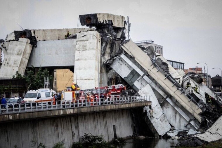 Pont Morandi de Gênes : 32 condamnés à de la prison ferme huit ans après
