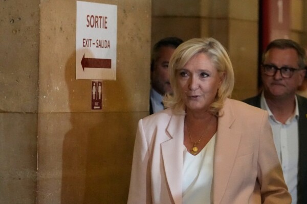 Sondage : Marine Le Pen largement en tête au premier tour de la présidentielle 2027