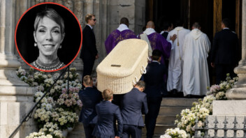 Obsèques de Mathilde Favier à Saint-Sulpice: un cercueil en osier pour le dernier adieu à la figure de Dior