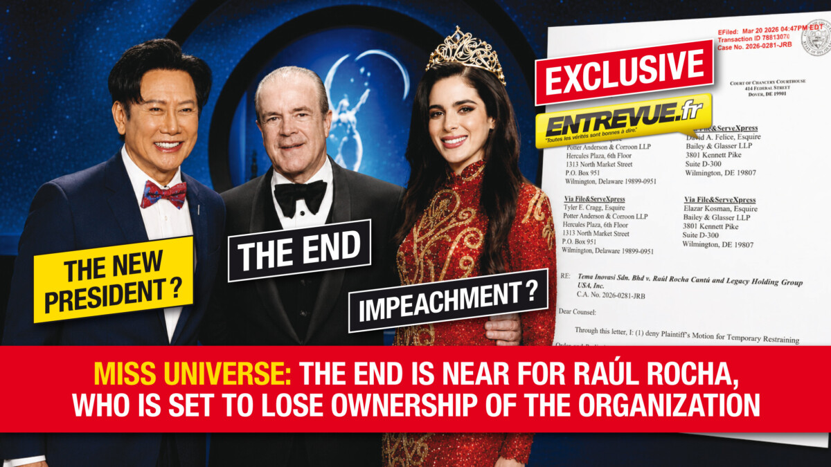 Miss Universe : Fátima Bosch menacée de destitution, son père demanderait à Raúl Rocha de bloquer le transfert des actions déjà vendues à une société malaisienne et d’empêcher Nawat de prendre la présidence jusqu’à Porto Rico
