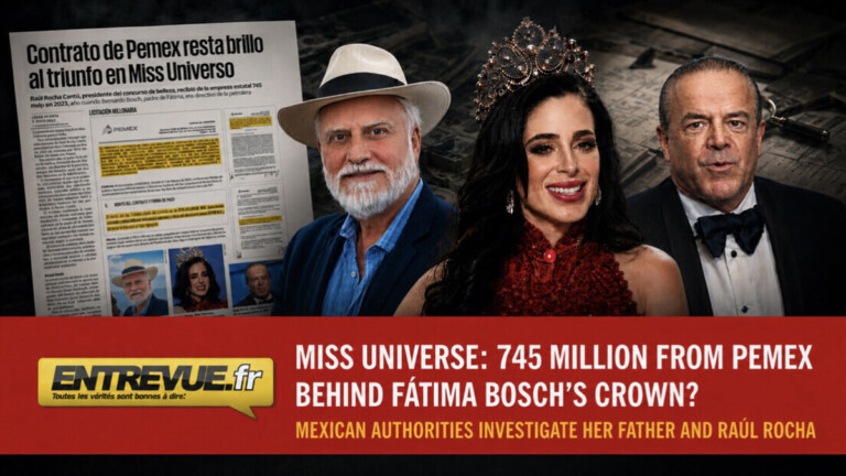 745 millions de Pemex pour la couronne de Fátima Bosch ? La justice mexicaine enquête sur un système de blanchiment entre Raúl Rocha et le père de Miss Univers 2025