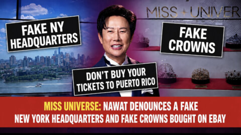 Miss Universe: „Gefälschte Büros“ in New York, „gefälschte Kronen“ auf eBay gekauft… Nawat rät dringend davon ab, sich für Puerto Rico 2026 anzumelden.