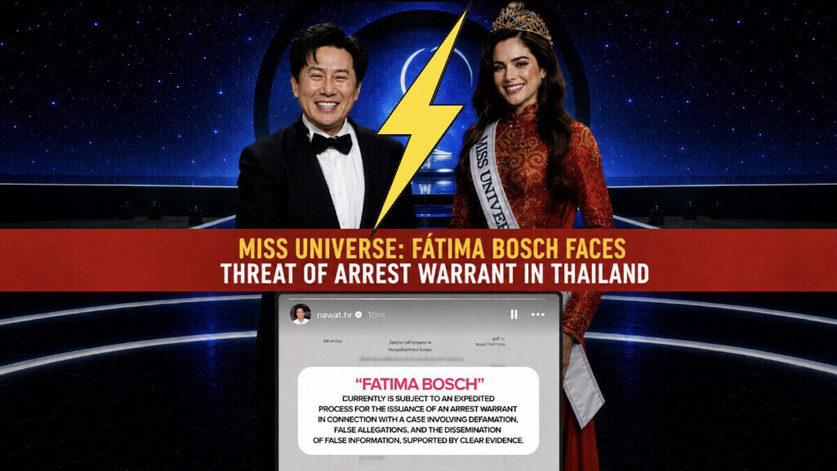 Miss Univers : Fátima Bosch sous la menace d'un mandat d'arrêt en Thaïlande