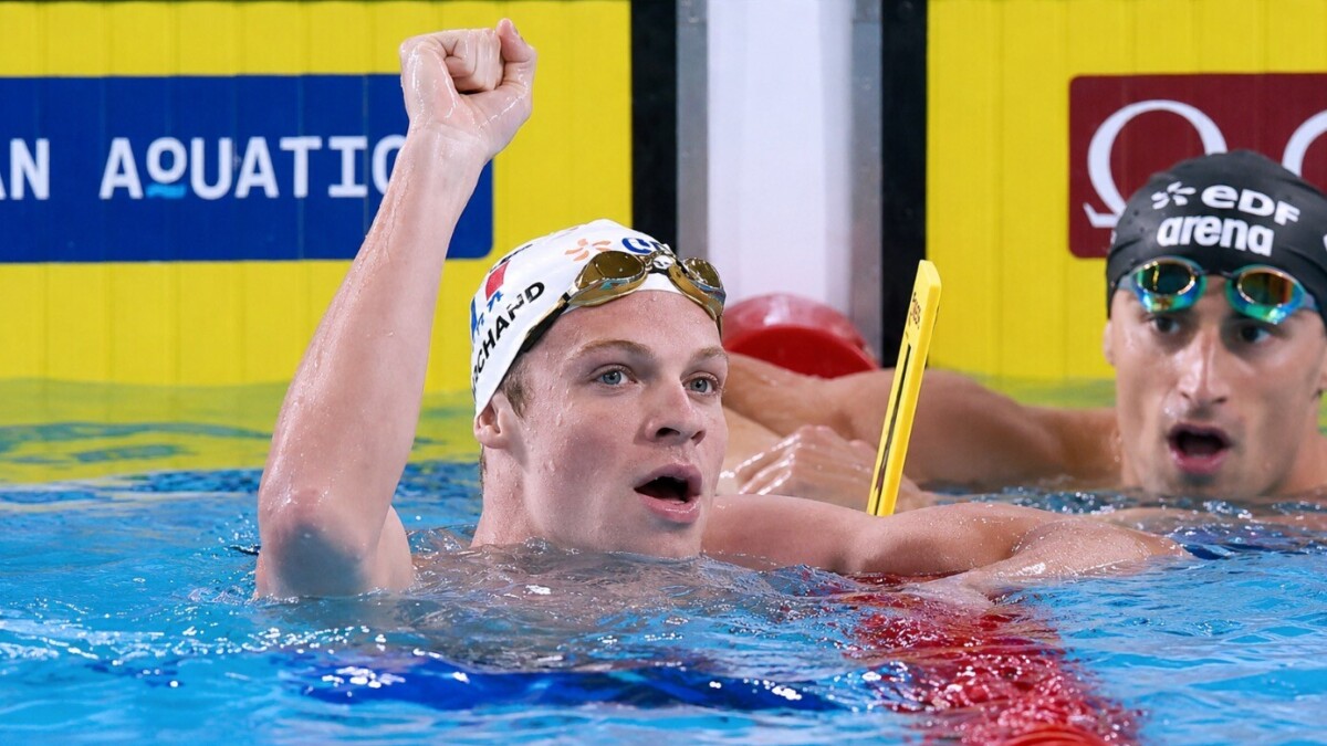 — Léon Marchand champion d’Europe du 200m papillon : le roi Léon rugit encore à Paris
