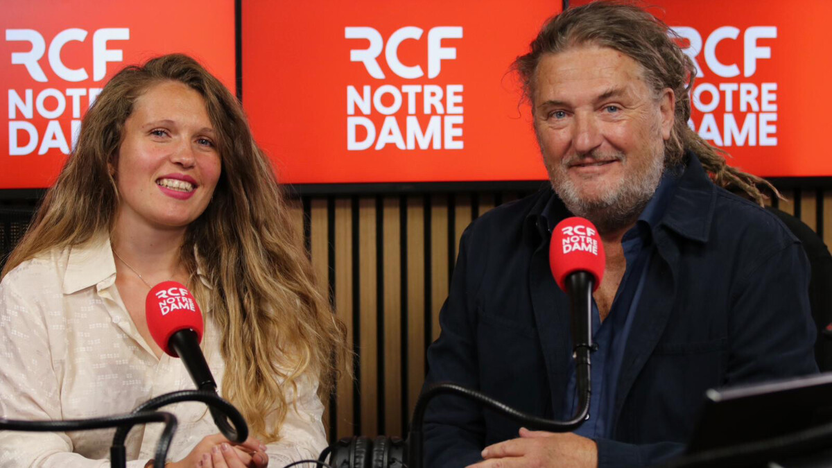 Olivier Delacroix lance «La Voix d’Olivier» sur RCF Notre Dame: une nouvelle libre antenne quotidienne avec Hélène Corbie. (Photo Sabine de Rozières)
