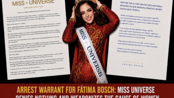 Mandat d’arrêt contre Fátima Bosch : Miss Universe ne dément rien et instrumentalise la cause des femmes