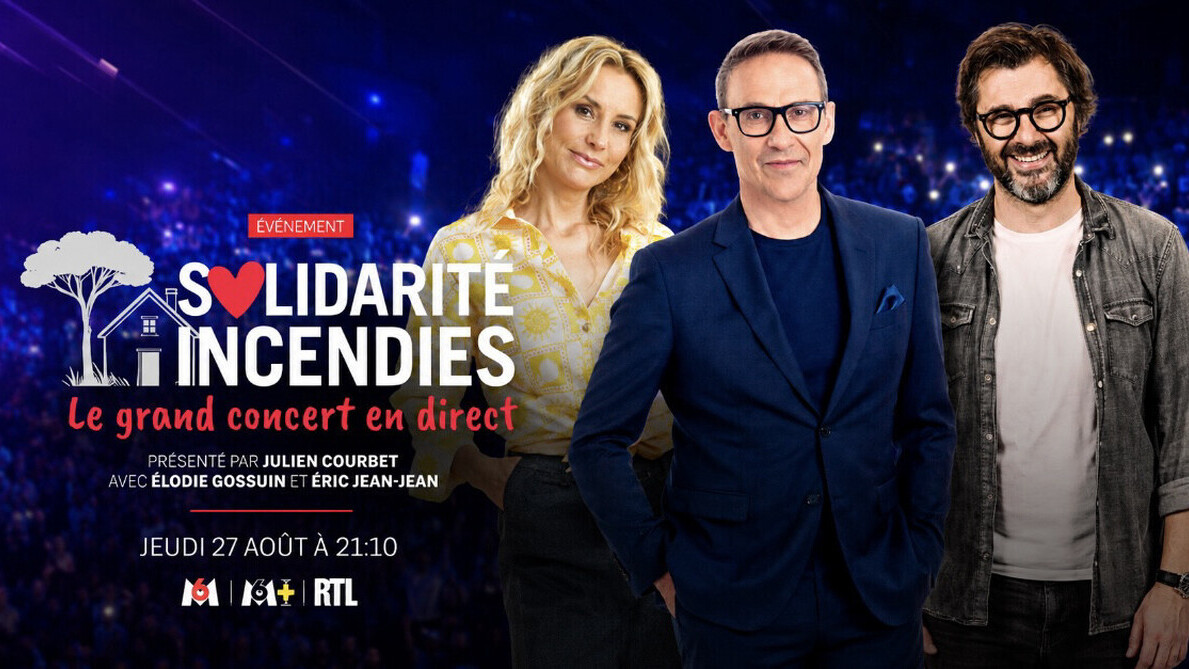Incendies : Gims, Renaud, Zazie, Obispo… M6 et RTL réunissent ce jeudi les stars pour un grand concert solidaire