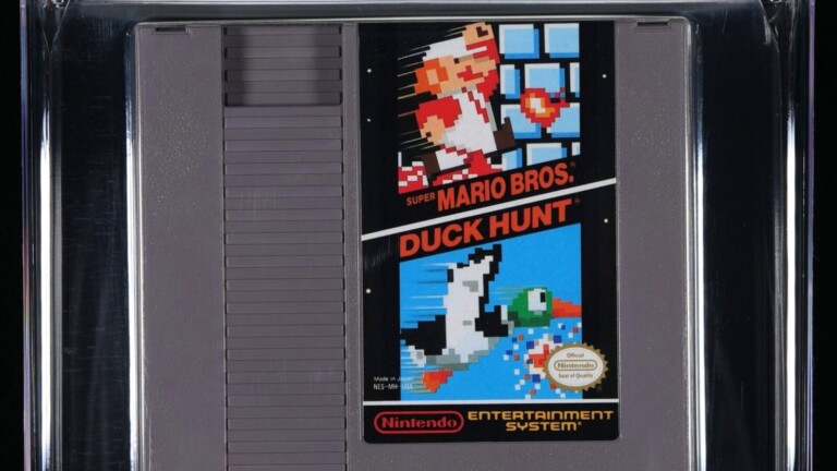 97 cartouches Super Mario Bros rarissimes découvertes dans le Wisconsin