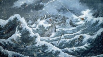 Le 13 août 1281, un typhon sauve le Japon de l'invasion mongole