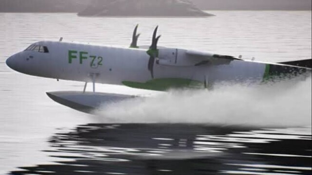 Incendies - deux start-up françaises veulent transformer l’ATR 72 en rival du Canadair