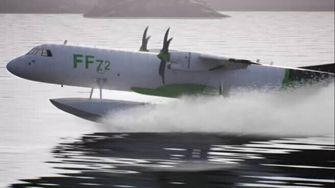 Incendies - deux start-up françaises veulent transformer l’ATR 72 en rival du Canadair