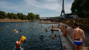 Paris : plus de 180 000 visiteurs dans les sites de baignade durant l’été