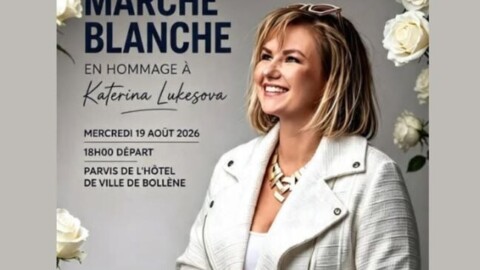 Vaucluse : près de 1 000 personnes rendent hommage à Katerina, tuée à Bollène