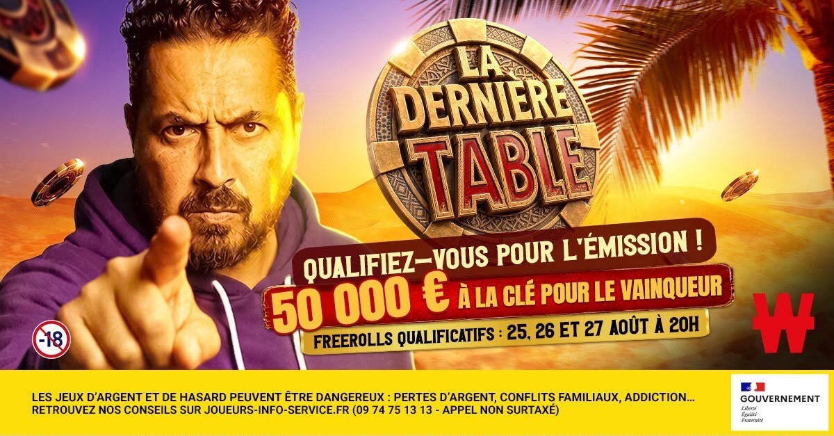 Photo: entrevue.fr « La Dernière Table » : Winamax ouvre les portes de l’aventure avec Moundir