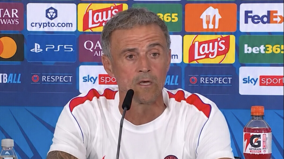 — PSG-Aston Villa : Luis Enrique dénonce une «situation surréaliste» avant la Supercoupe d’Europe