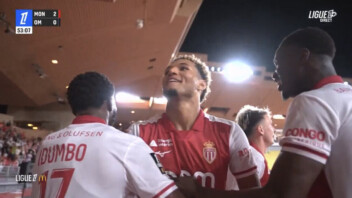 — Monaco terrasse l’OM grâce à un doublé de Paris Brunner et prend seul la tête de la Ligue 1