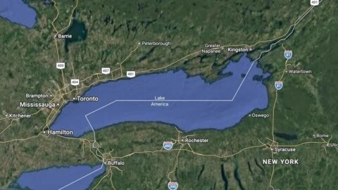 Google Maps rebaptise le lac Ontario « Lake America » pour les utilisateurs américains