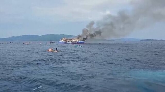 Incendie d’un ferry indonésien : cinq morts et 41 disparus