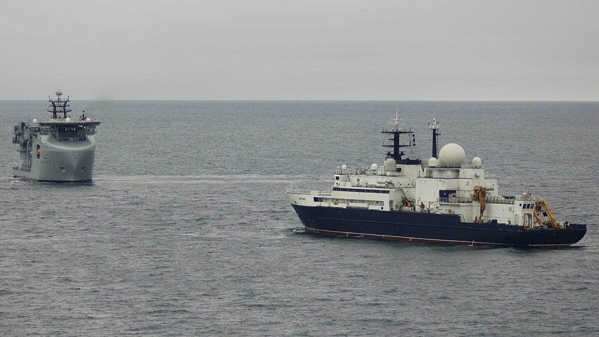 La Royal Navy a surveillé des navires russes pendant 72 heures dans ses eaux
