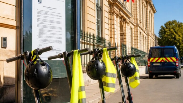 Le casque et le gilet réfléchissant bientôt obligatoires pour les trottinettes