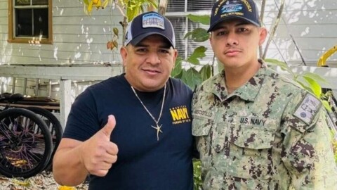 Le père d’un marin du USS Lincoln libéré après sa détention par l’ICE