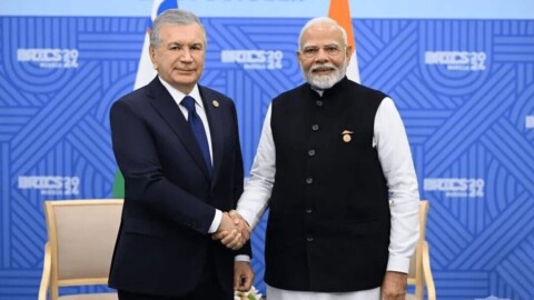 Modi en Ouzbékistan avant le sommet de l’OCS au Kirghizistan