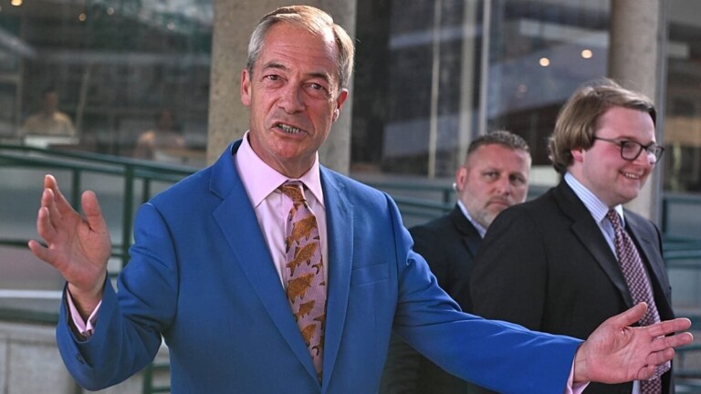 Nigel Farage réélu député avec 63% des suffrages à Clacton